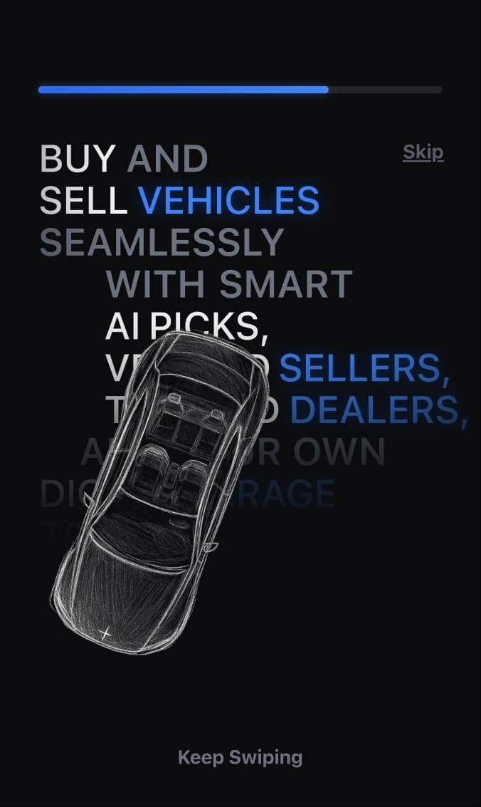 Car marketplace app